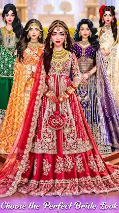 Indian Wedding Dress Up Bridal screenshot 1