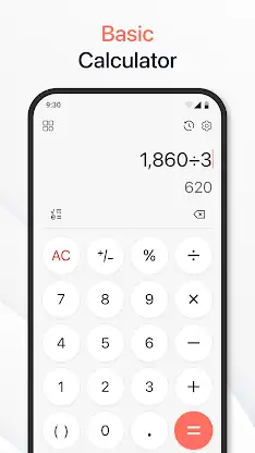 Simple Calculator screenshot 1