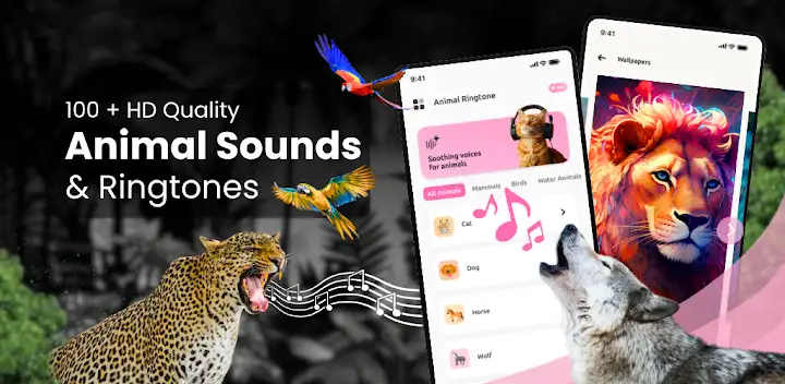 Animal Ringtones - Bird Sounds — Android app banner