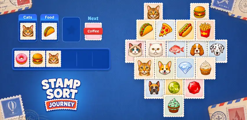 Stamp Sort Journey screenshot 1