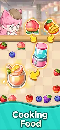 Merge Cat Cafe: Deco screenshot 2