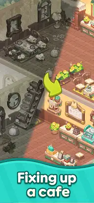 Merge Cat Cafe: Deco screenshot 3