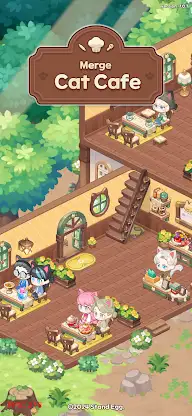 Merge Cat Cafe: Deco screenshot 7