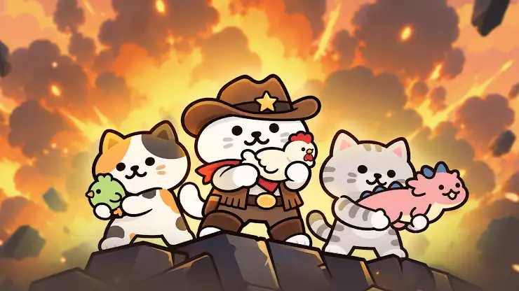 Wrecking Cat: Idle RPG screenshot 6