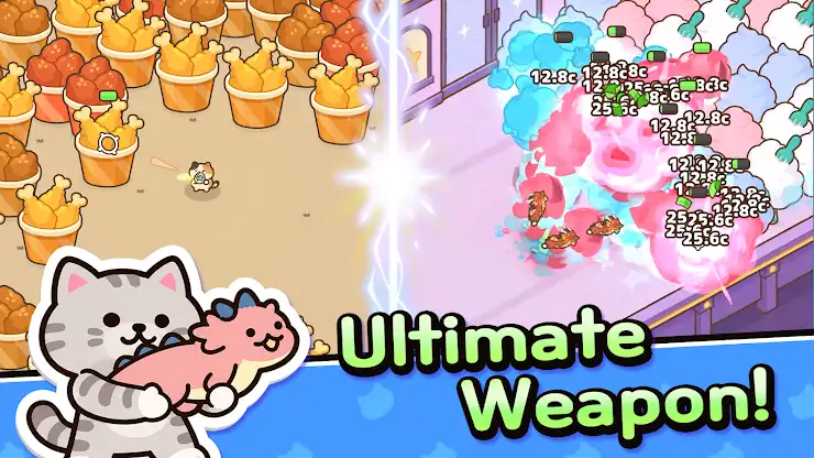 Wrecking Cat: Idle RPG screenshot 3