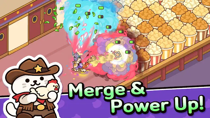 Wrecking Cat: Idle RPG screenshot 2
