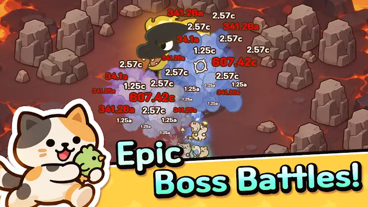 Wrecking Cat: Idle RPG screenshot 5