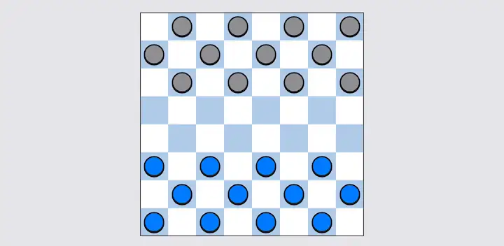 Checkers — Android game banner