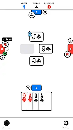 Euchre by Staple Games screenshot 4