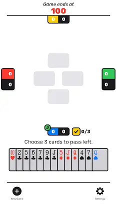 Hearts screenshot 1