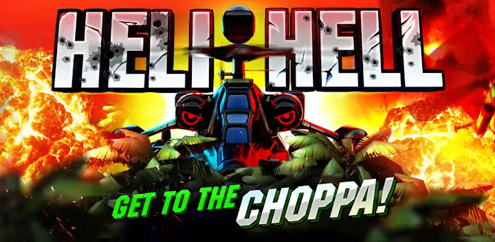 HELI HELL 2024 — Android game banner