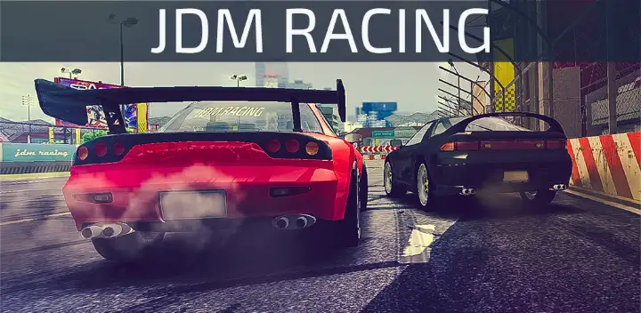 JDM Racing: Drag & Drift race — Android game banner