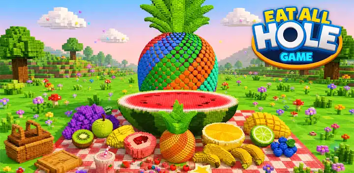 Eat All: Hole Game — Android game banner