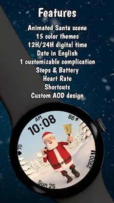 Christmas Watch Face screenshot 4