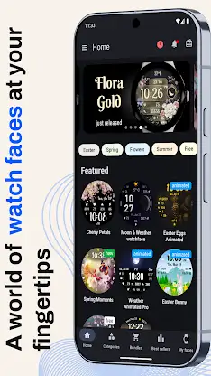 StarWatchfaces - Wear OS Shop screenshot 1