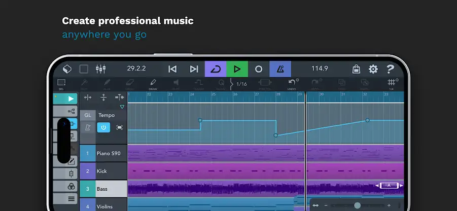 Cubasis 3 - DAW & Music Studio screenshot 1