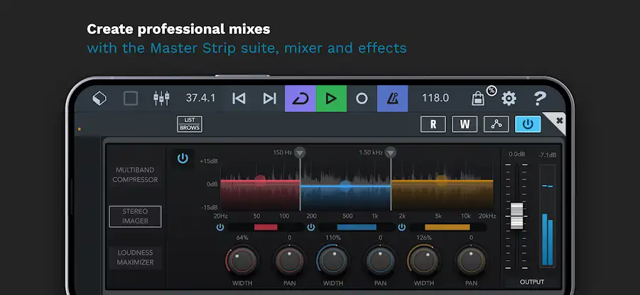 Cubasis 3 - DAW & Music Studio screenshot 6