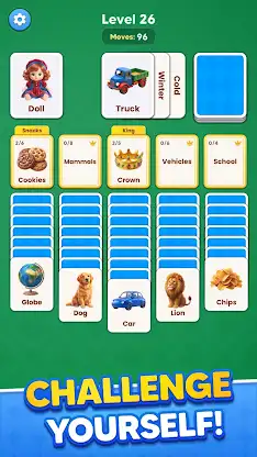 Word Sort Solitaire screenshot 2
