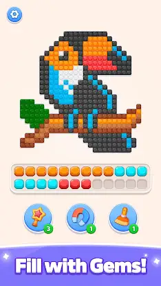 Gems Sort: Art Puzzle screenshot 3