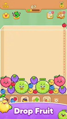Fruit Clash: Drop & Merge screenshot 1