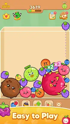 Fruit Clash: Drop & Merge screenshot 4