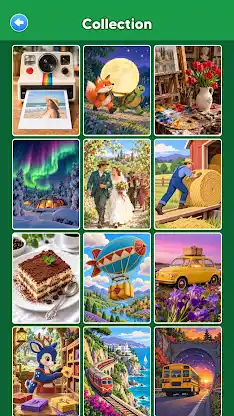Jigsaw solitaire: drop card screenshot 5