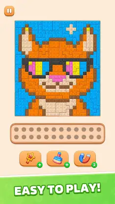 Wood Screw Sort: Pixel Puzzle screenshot 2