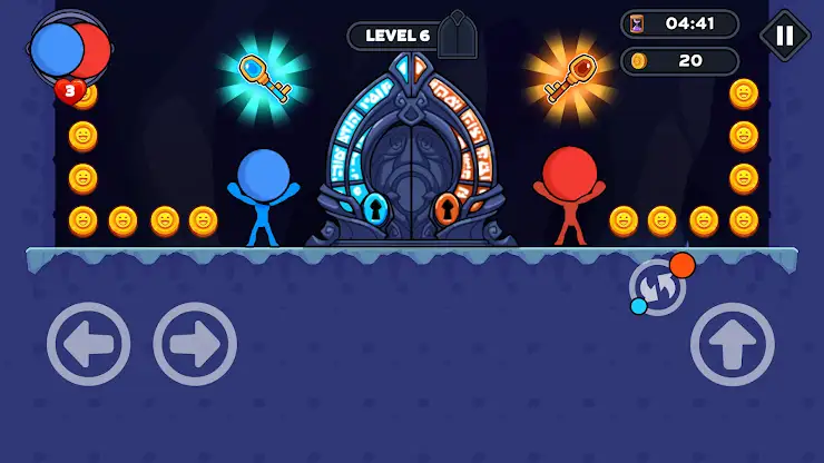 Stick Red Blue: Horror Escape screenshot 5