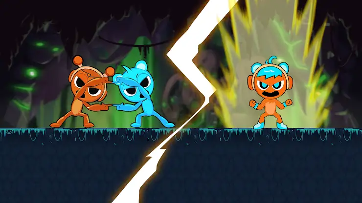 Stick Red Blue: Horror Escape screenshot 1
