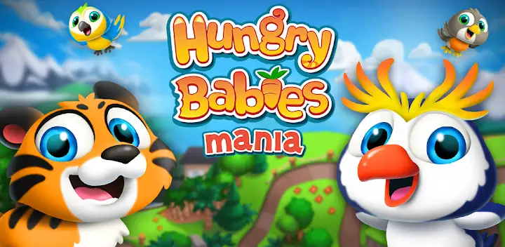 Hungry Babies Mania — Android game banner