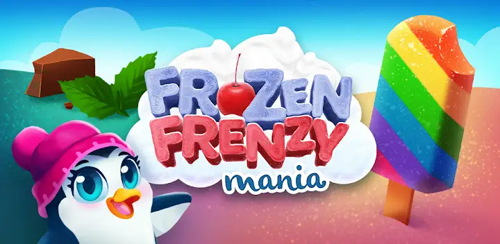 Frozen Frenzy Mania – Match 3 — Android game banner