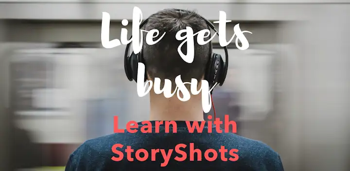 StoryShots: Book Summaries — Android app banner