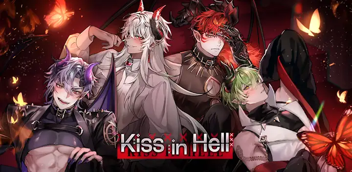 Kiss in Hell: Romance Otome — Android game banner
