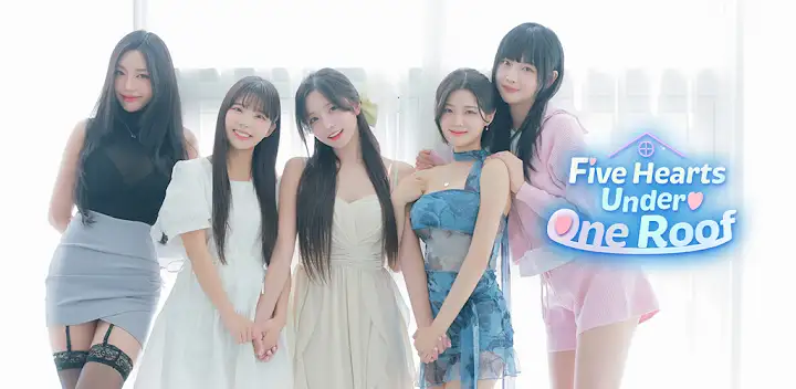 Five Hearts Under One Roof — Android game banner