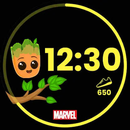 Groot Watch Face screenshot 2