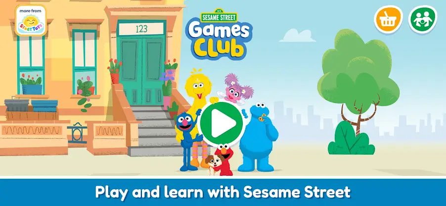 Sesame Street Games Club screenshot 1