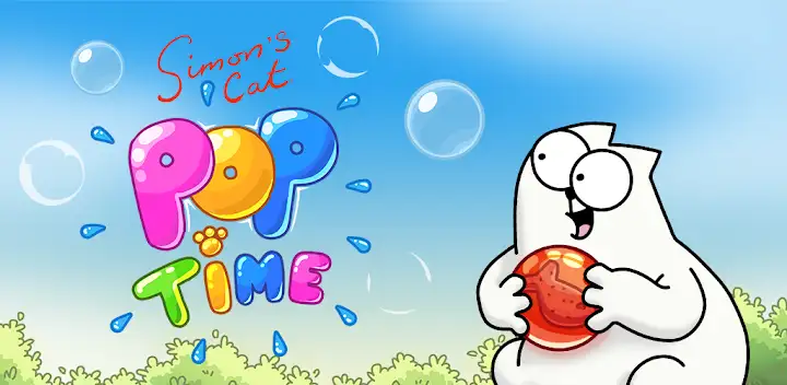 Simon's Cat - Pop Time — Android game banner