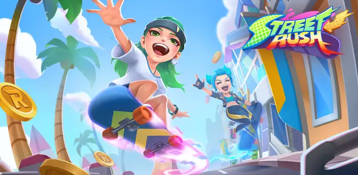 Street Rush - Running Game — Android game banner