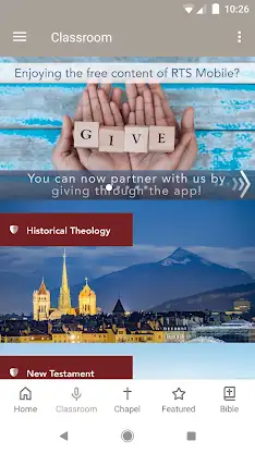 Reformed Theological Seminary screenshot 2