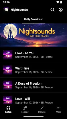 Nightsounds screenshot 1