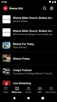 Rhema USA screenshot 2