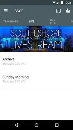 SSCF screenshot 2