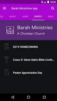 Barah Ministries App screenshot 3
