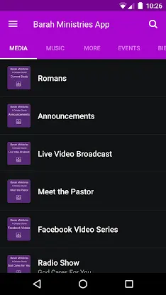 Barah Ministries App screenshot 1