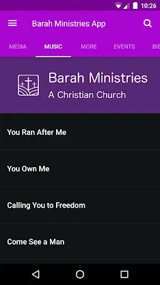 Barah Ministries App screenshot 2