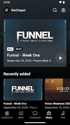 theChapel App screenshot 3