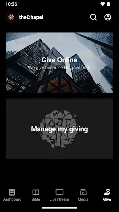 theChapel App screenshot 4