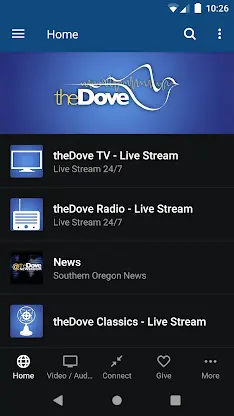 theDove Radio & TV screenshot 1
