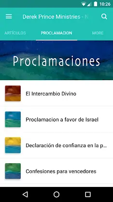 Ministerios Derek Prince screenshot 3