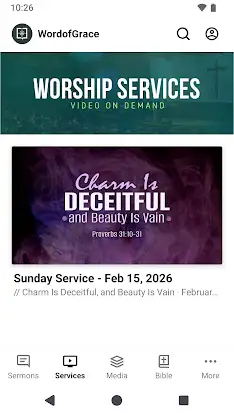 Word of Grace Bible Church screenshot 2
